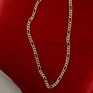 14 k figaro necklace